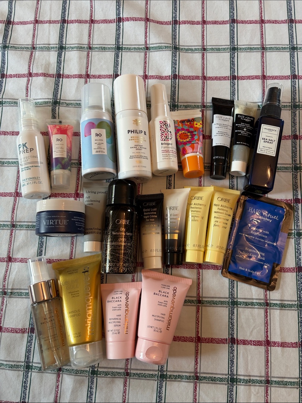 SpaceNK 21-piece deluxe hair care bundle
